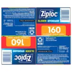 Ziploc Slider Quart Storage Bags, 160 ct. - Image 6