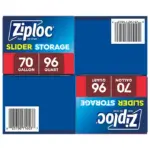 Ziploc Slider Storage Bags Variety Pack, Quart 96 ct., Gallon 70 ct. - Image 9
