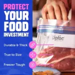 Ziploc Stay Open Design Gallon Freezer Bags, 152 ct. - Image 4