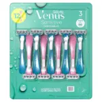 Venus Sensitive Disposable Razors for Women, 12 ct. - Image 7