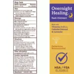 A+D Overnight Diaper Rash Healing Cream - 3.6oz - Image 4