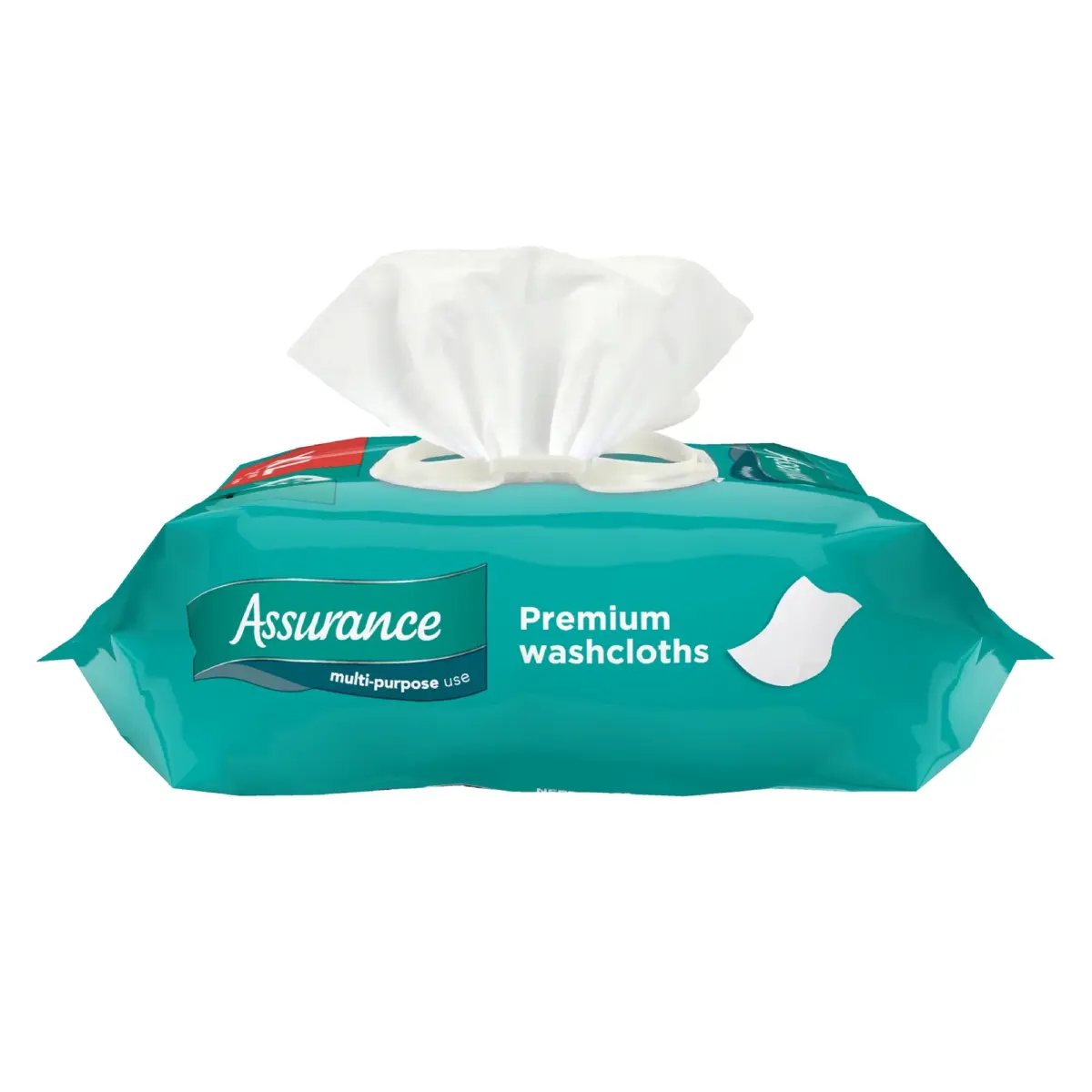 Assurance Premium XL Washcloths for Adults, Disposable & Pre-Moistened (192 Count) - Image 3