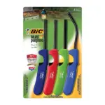 BIC Multi-Purpose Classic Edition & Flex Wand Lighter Set, 4 ct.