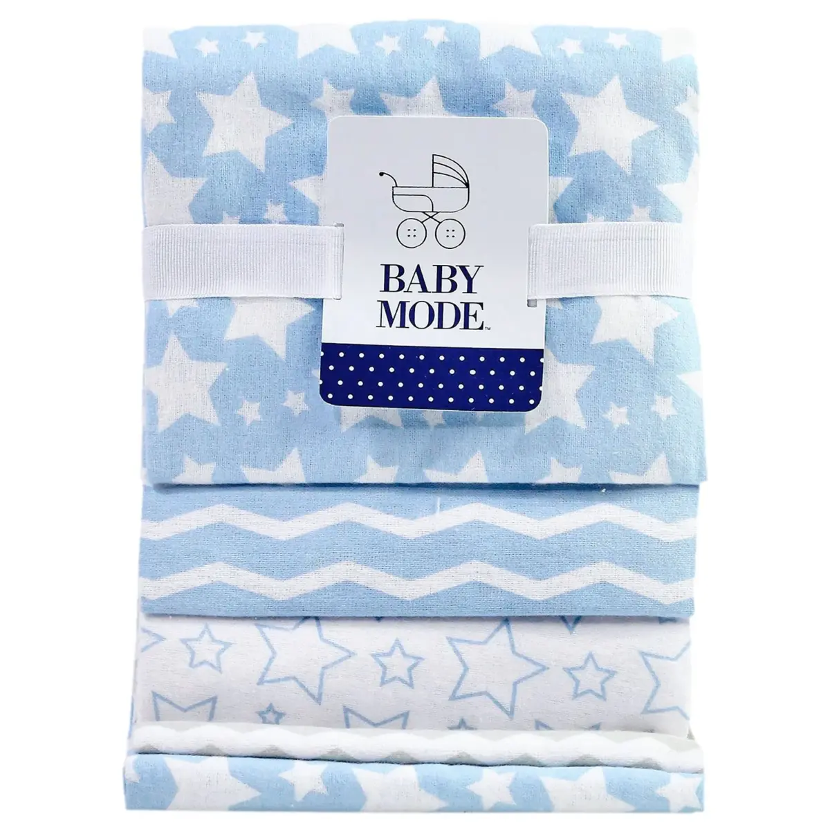 Baby Mode 7 Piece Baby Blanket Bundle, Choose Color - Image 4