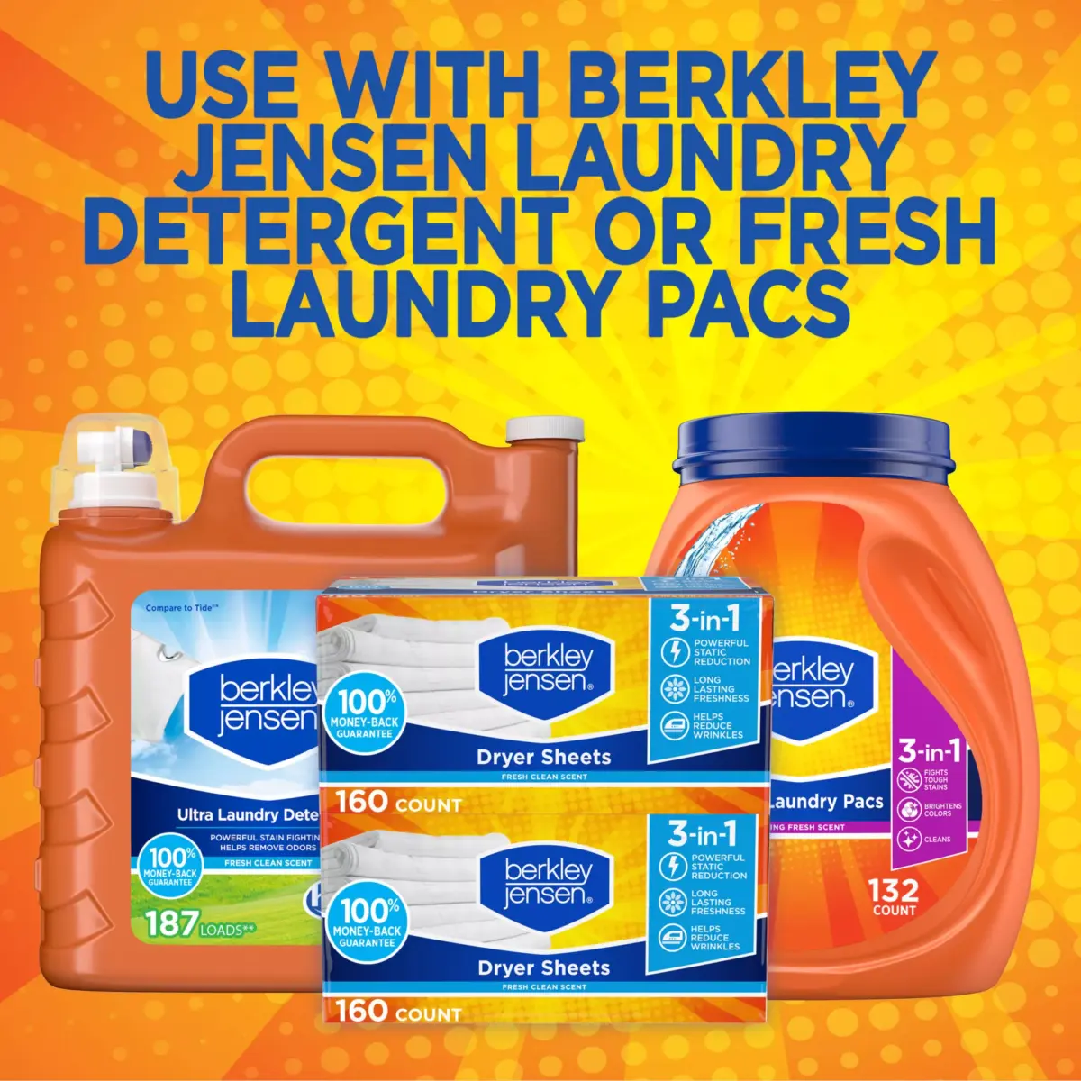 Berkley Jensen Soft and Fresh Dryer Sheets, 320 ct. - Image 7