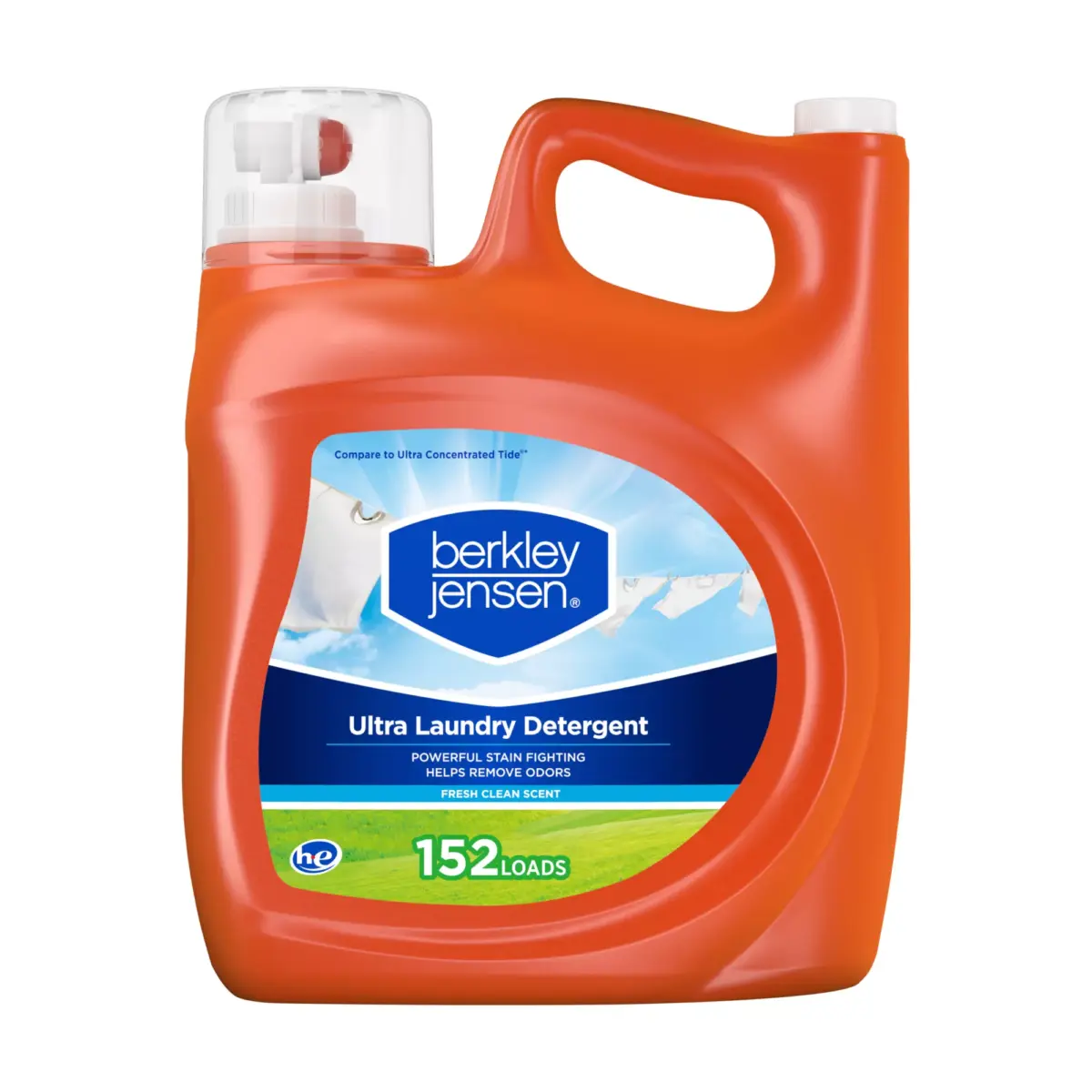 Berkley Jensen Ultra Liquid Laundry Detergent - Fresh Clean Scent, 152 loads/ 200 oz. - Image 7
