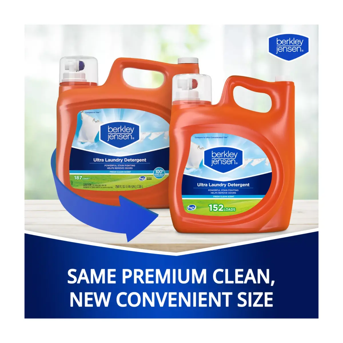 Berkley Jensen Ultra Liquid Laundry Detergent - Fresh Clean Scent, 152 loads/ 200 oz. - Image 8