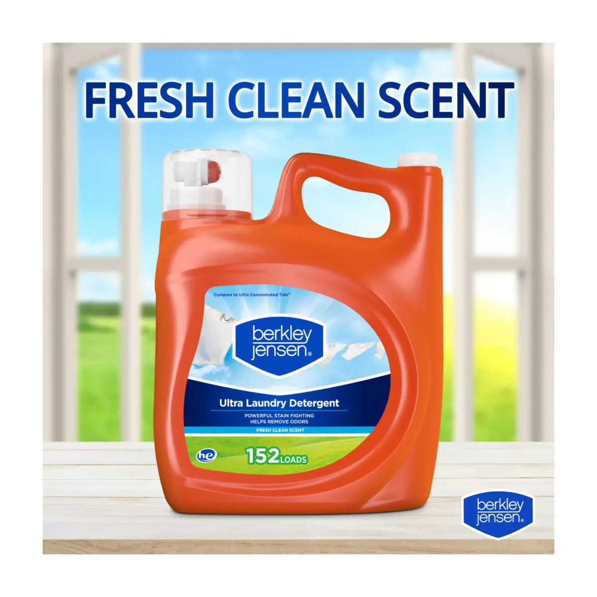 Berkley Jensen Ultra Liquid Laundry Detergent - Fresh Clean Scent, 152 loads/ 200 oz. - Image 9