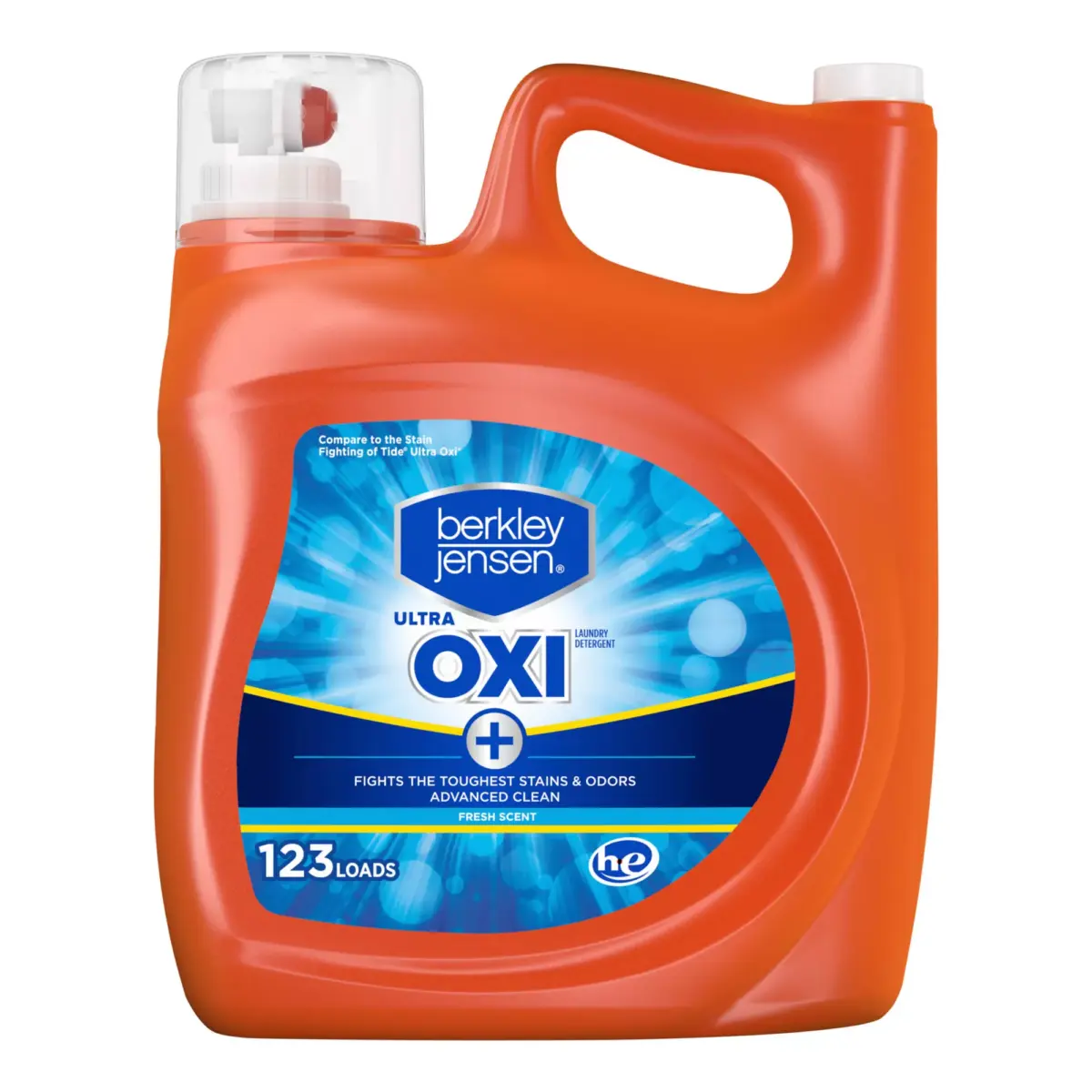 Berkley Jensen Ultra Oxi Liquid Laundry Detergent - Fresh Scent, 123 loads/190 oz. - Image 6