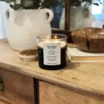 Better Homes & Gardens Salted Honey and Vanilla Scented 2-Wick Ombre Jar Candle 12oz - Image 2