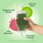 Bloom Nutrition Greens & Superfoods Powder, Strawberry Kiwi, 0.5 lbs. - Image 2