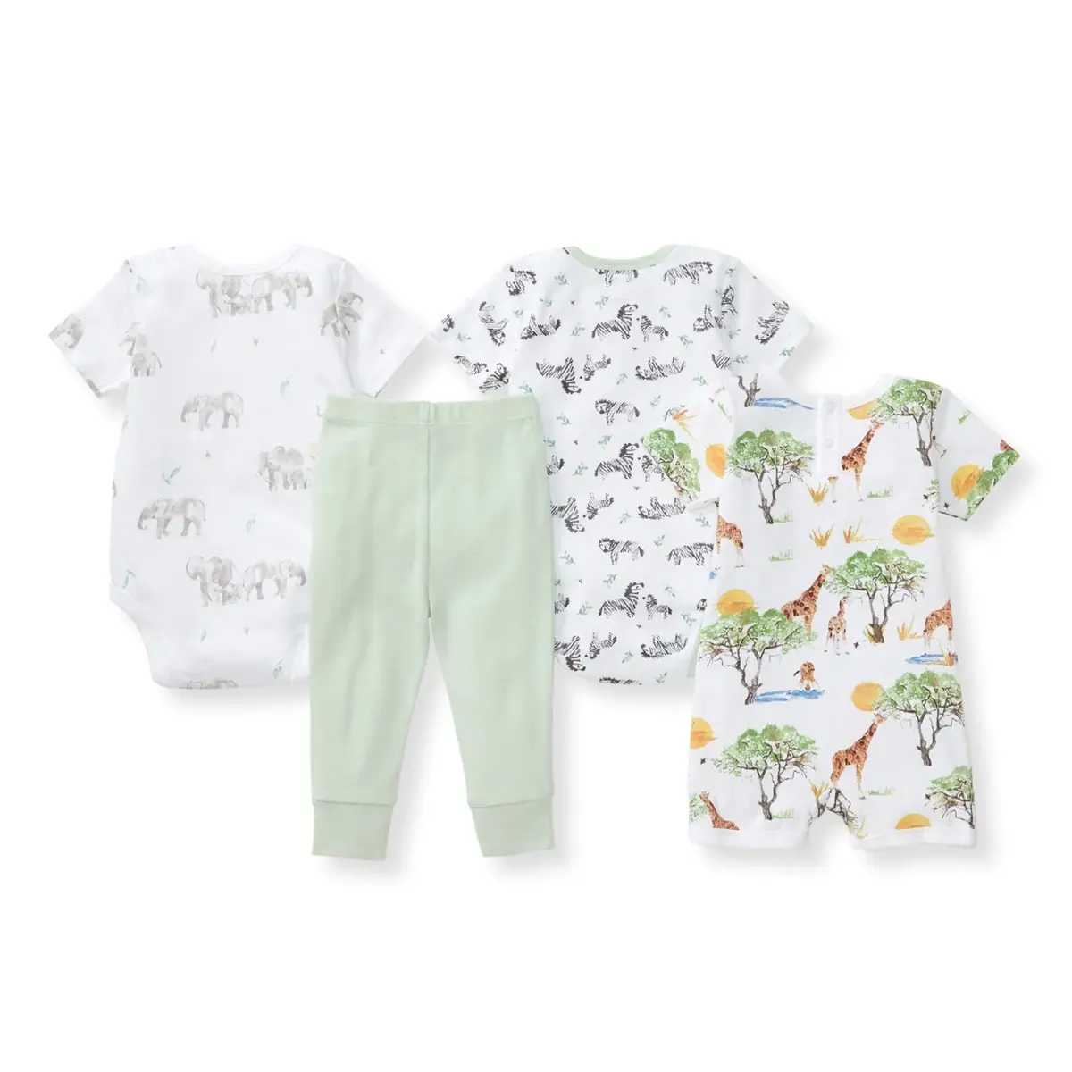 Burt's Bees Baby 4-Piece Playwear Set - Image 5