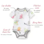 Burt's Bees Baby 4-Piece Playwear Set - Image 3