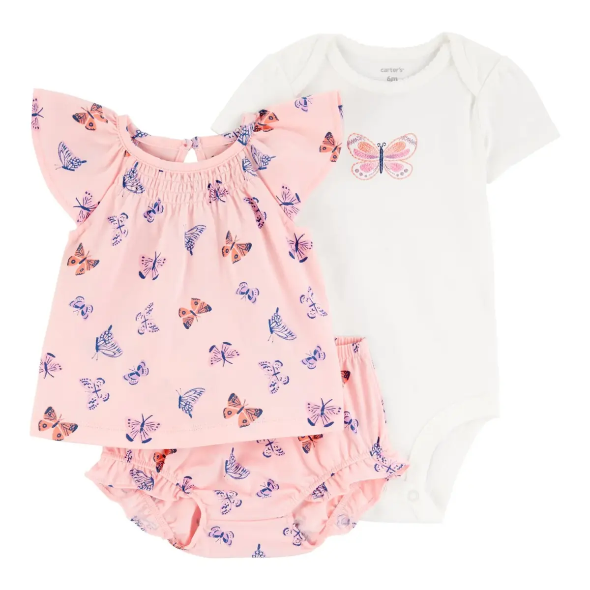 Carter's Baby Girls 3-Piece Outfit Set - Image 1