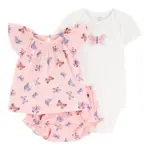 Carter's Baby Girls 3-Piece Outfit Set