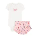 Carter's Baby Girls 3-Piece Outfit Set - Image 6