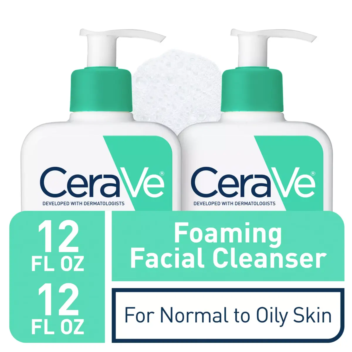 CeraVe Foaming Cleanser, 2 pk./12 oz. - Image 10