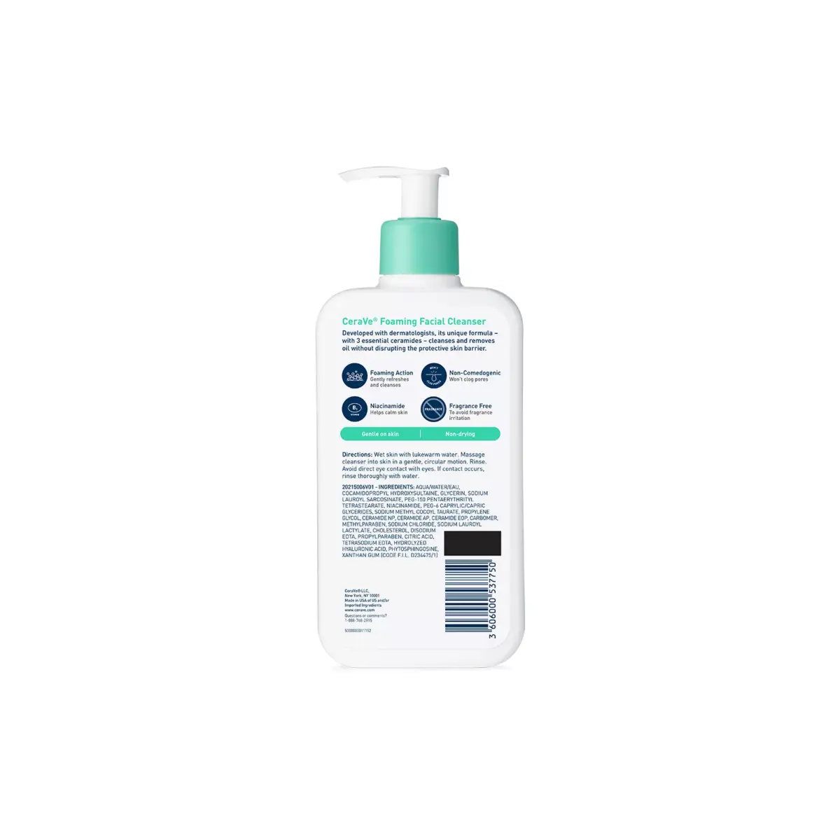 CeraVe Foaming Cleanser, 2 pk./12 oz. - Image 9