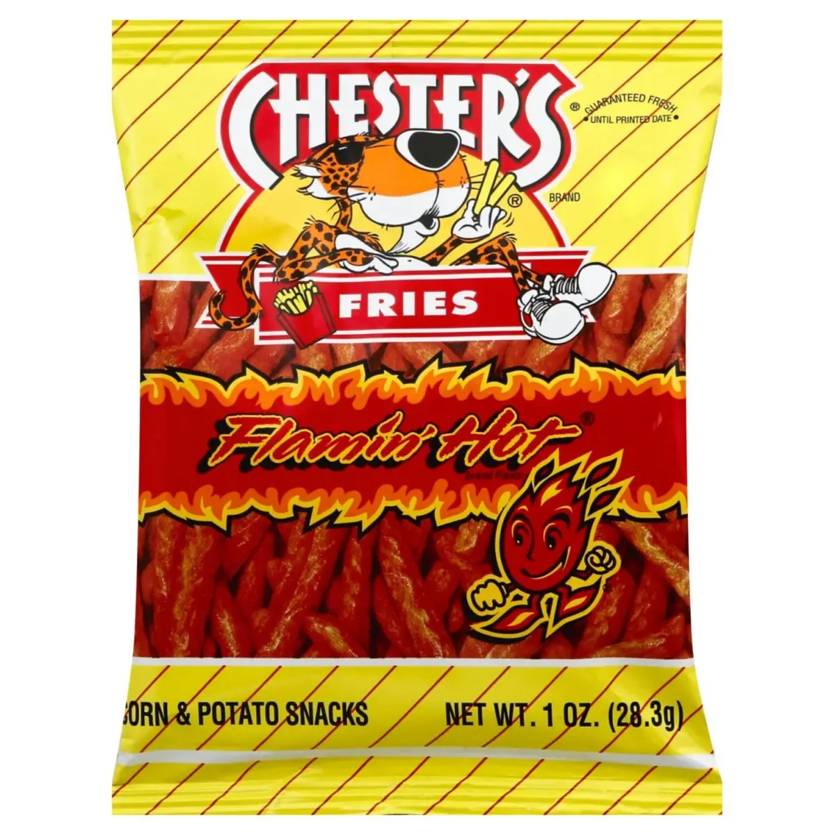 Chester's Flamin' Hot Fries Corn Snacks, 1 oz., 50 pk. - Image 3