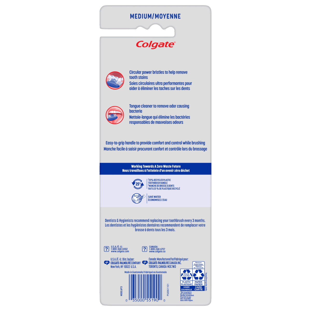 Colgate Extra Clean Full Head Adult Manual Toothbrush, Soft, 4 Pack - Image 11