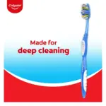 Colgate Extra Clean Flexible Grip Adult Manual Toothbrush, Medium, 4 Pack - Image 5