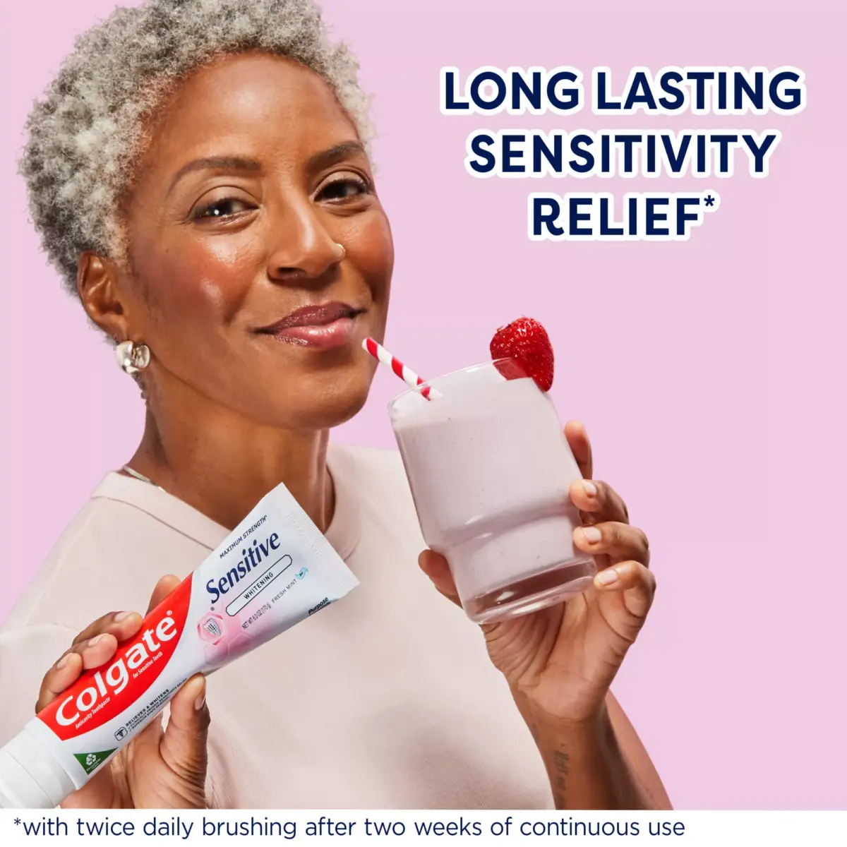 Colgate Sensitive Whitening Toothpaste, Cavity Protection Mint Toothpaste Gel, 4 pk./6 oz. - Image 6