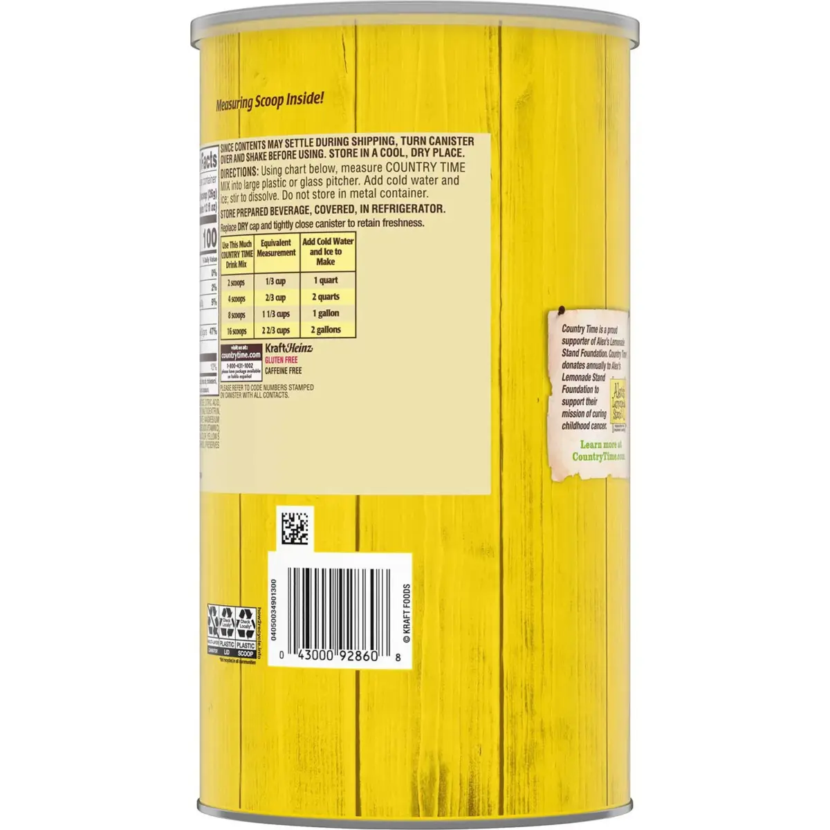 Country Time Powdered Lemonade Drink Mix 82.5 oz. - Image 14