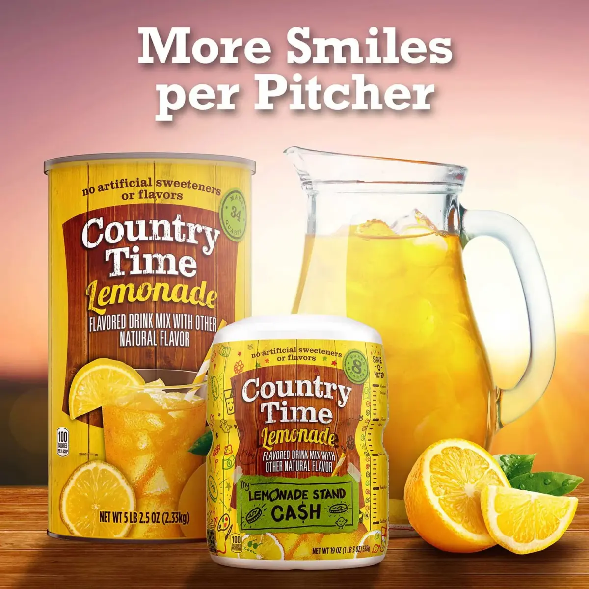 Country Time Powdered Lemonade Drink Mix 82.5 oz. - Image 7
