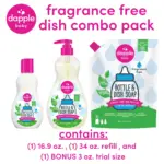 Dapple Bottle & Dish Soap Fragrance-Free Bundle, 2 pk. - Image 6