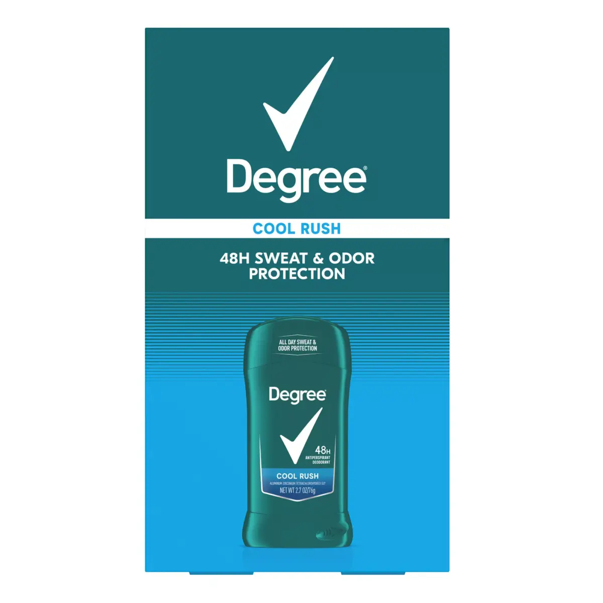 Degree Men's Cool Rush 48 Hour Deodorant, 5 pk. - Image 2