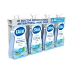 Dial Foaming Antibacterial & Moisturizing Hand Wash - Spring Water Scent, 4 pk./7.5 fl. oz. - Image 2