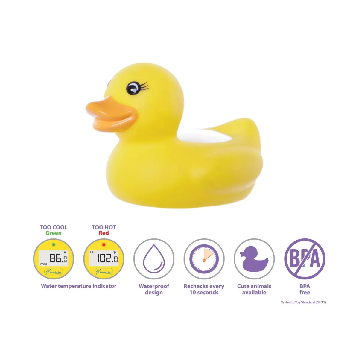 Dreambaby Room & Bath Thermometer, 2 pk. - Image 2