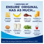 Ensure Original Nutrition Shake, Vanilla 8 fl. oz., 24 ct. - Image 2