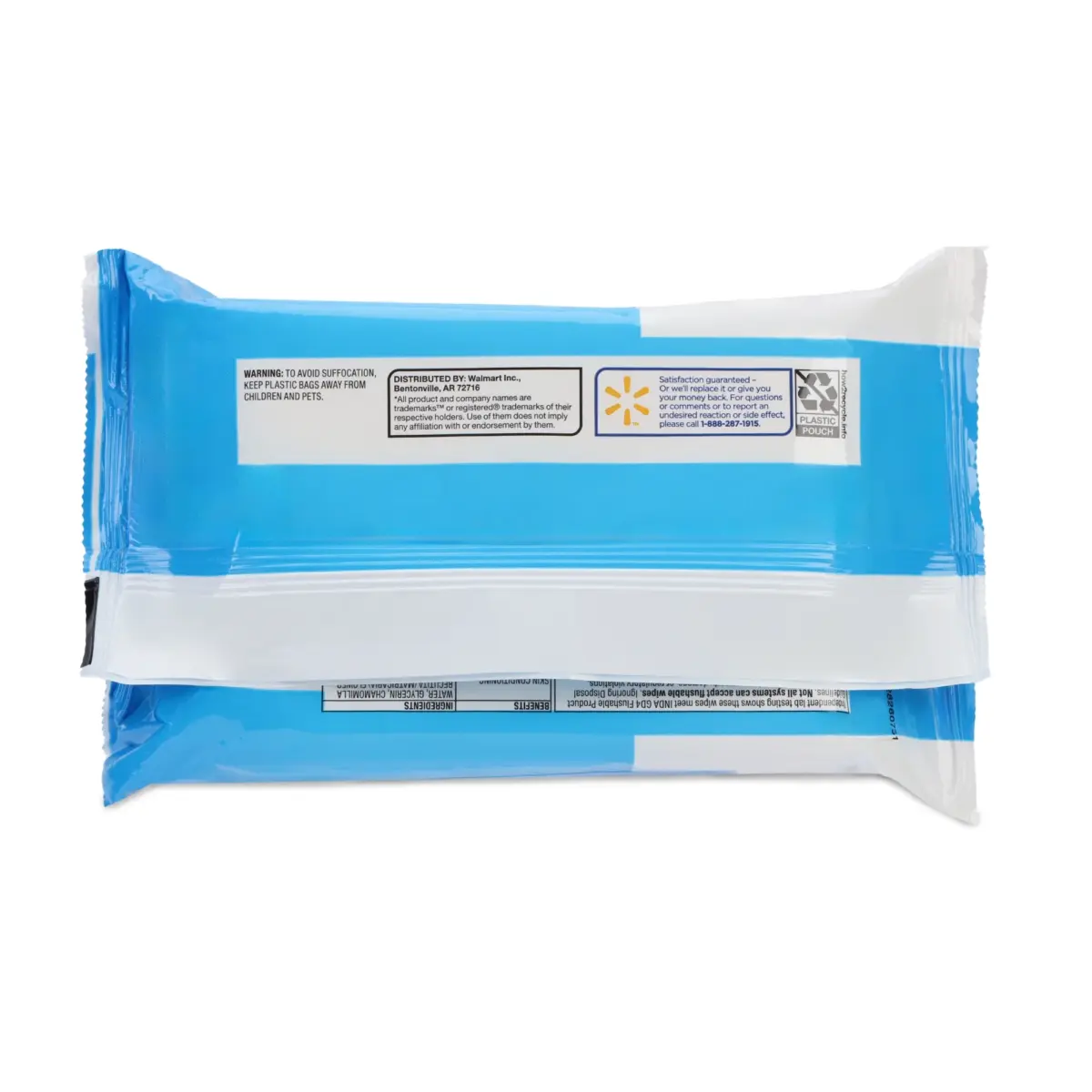 Equate Flushable Wet Wipes, Fresh Scent, 240 Wipes (5 Pack), Compare to Cottonelle® - Image 6