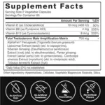 Force Factor Test X180 Legend Testosterone Booster Capsules 120 ct. - Image 4