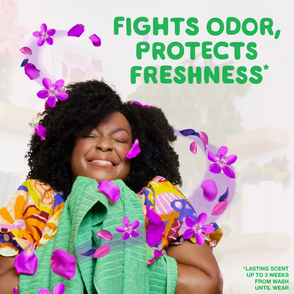 Gain Flings Laundry Detergent Pacs + Oxi and Odor Defense Fresh Boost - Vibrant Bloom, 108 ct. - Image 4