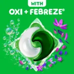 Gain Flings Laundry Detergent Pacs + Oxi and Odor Defense Fresh Boost - Vibrant Bloom, 108 ct. - Image 6