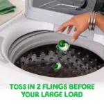 Gain Flings Laundry Detergent Pacs + Oxi and Odor Defense Fresh Boost - Vibrant Bloom, 108 ct. - Image 7