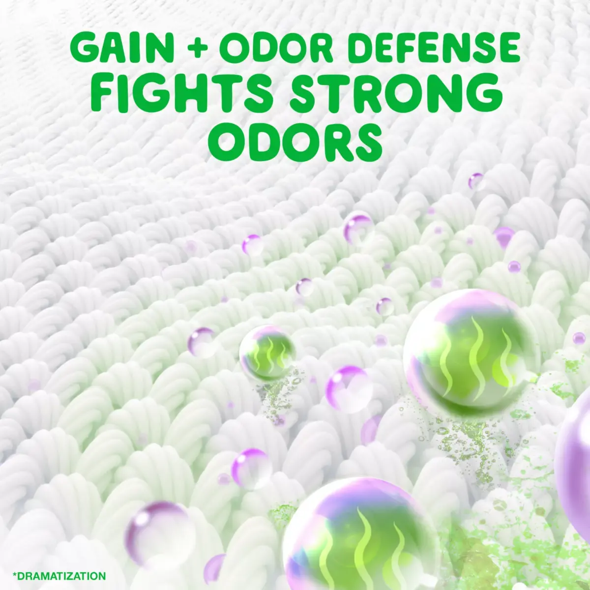 Gain Flings Laundry Detergent Pacs + Oxi and Odor Defense Fresh Boost - Vibrant Bloom, 108 ct. - Image 9