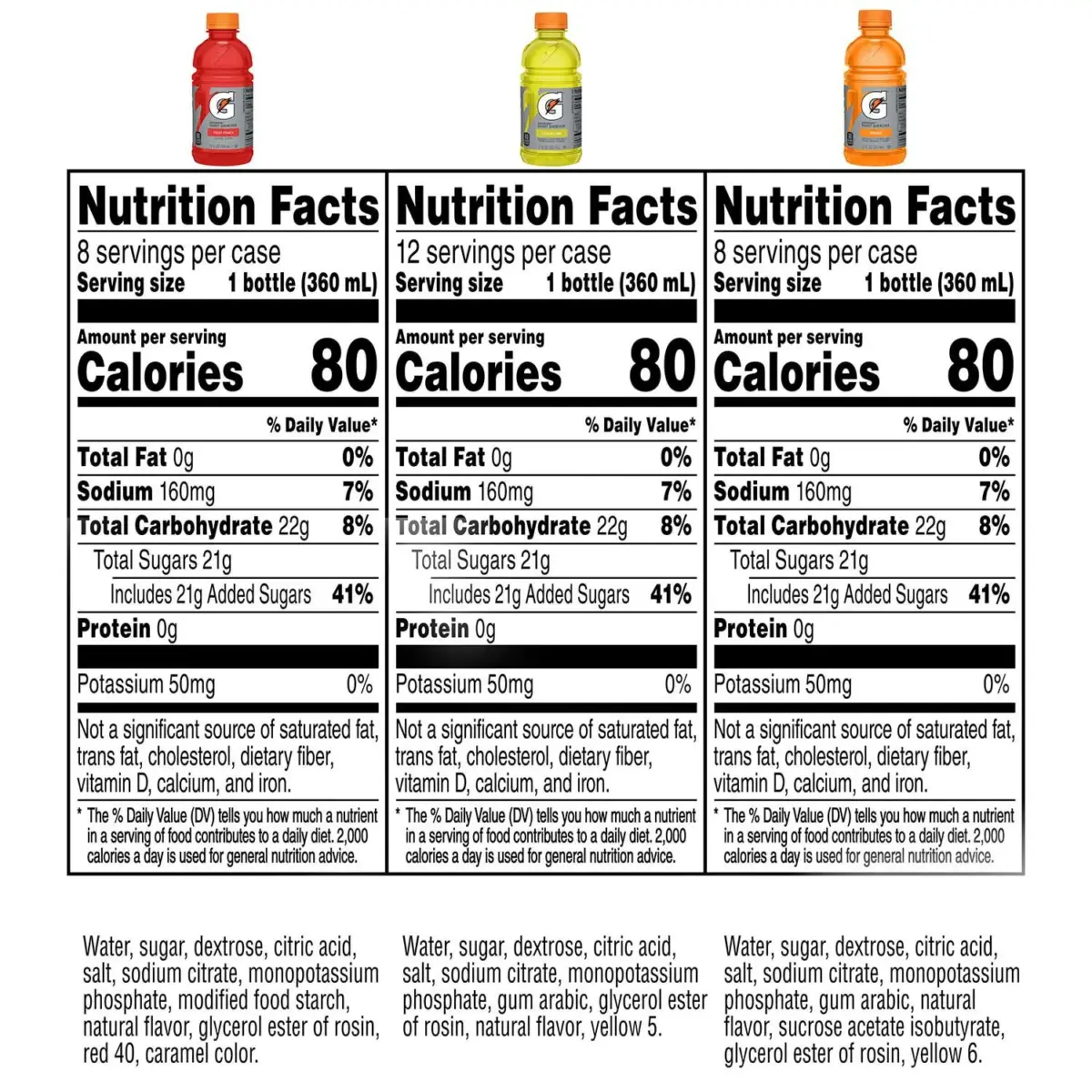 Gatorade Sports Drinks Core Variety Pack 12 fl. oz., 28 pk. - Image 4