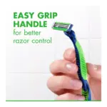 Gillette Sensor3 Sensitive Men's Disposable Razor, 3-Bladed Razor Blades, 24 ct. - Image 6