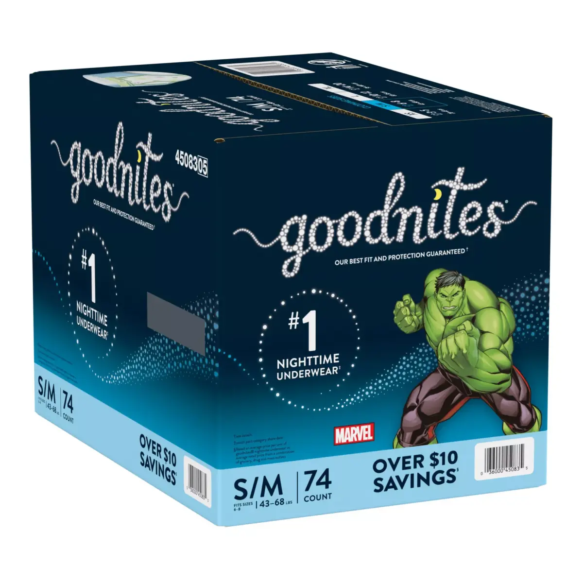 Goodnites Boys' Nighttime Bedwetting Underwear (Select Size) - Image 2