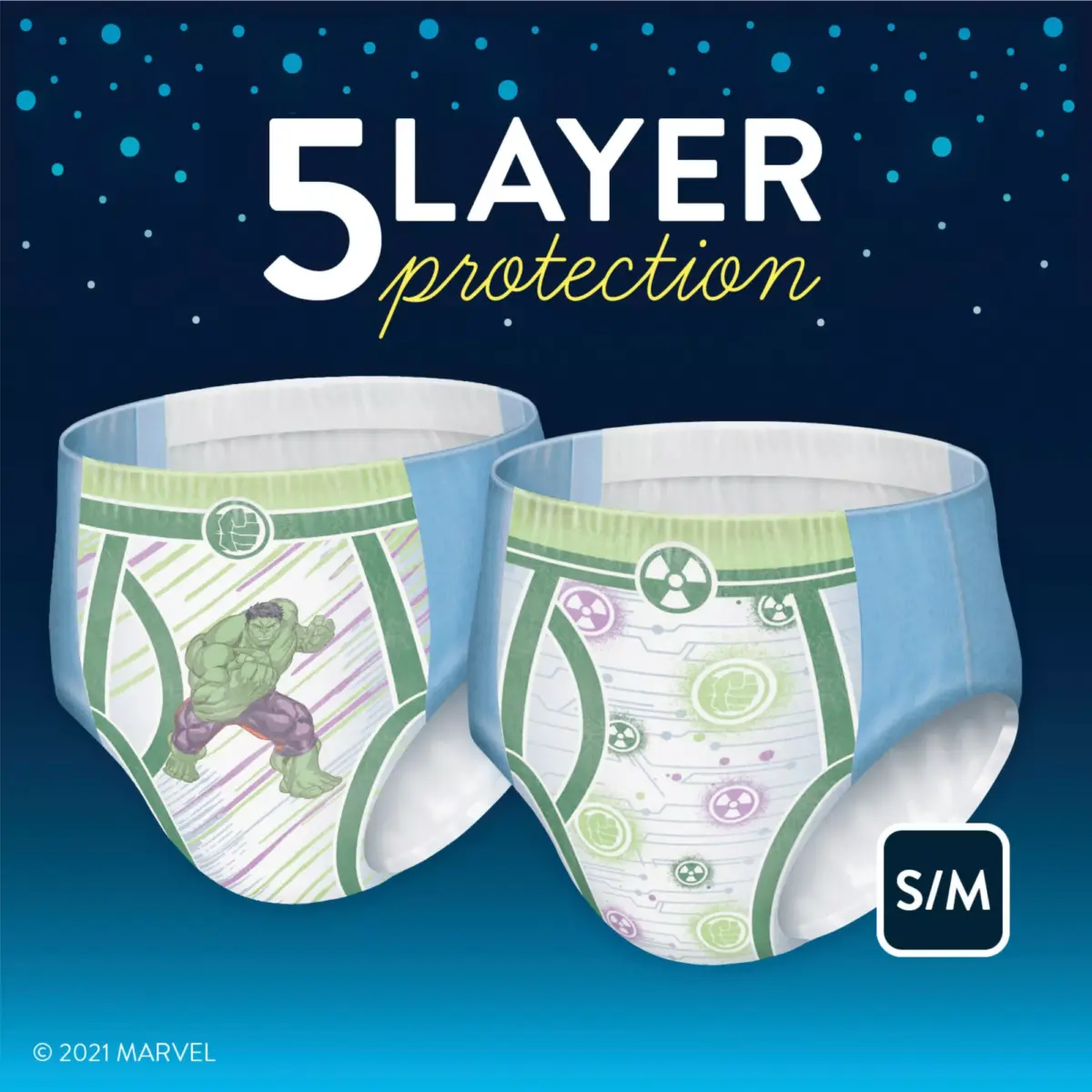 Goodnites Boys' Nighttime Bedwetting Underwear (Select Size) - Image 8