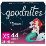 Goodnites Girls' Nighttime Bedwetting Underwear (Select Size)