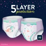 Goodnites Girls' Nighttime Bedwetting Underwear (Select Size) - Image 9