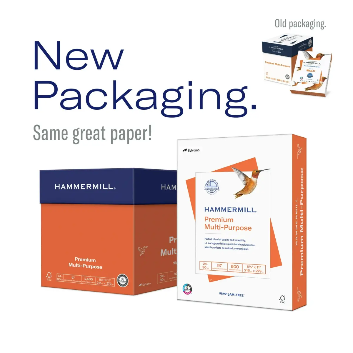 Hammermill Premium Multi-Purpose Paper, White, 20lb, 8.5x11, 1 Ream (500 Sheets), New - Image 5