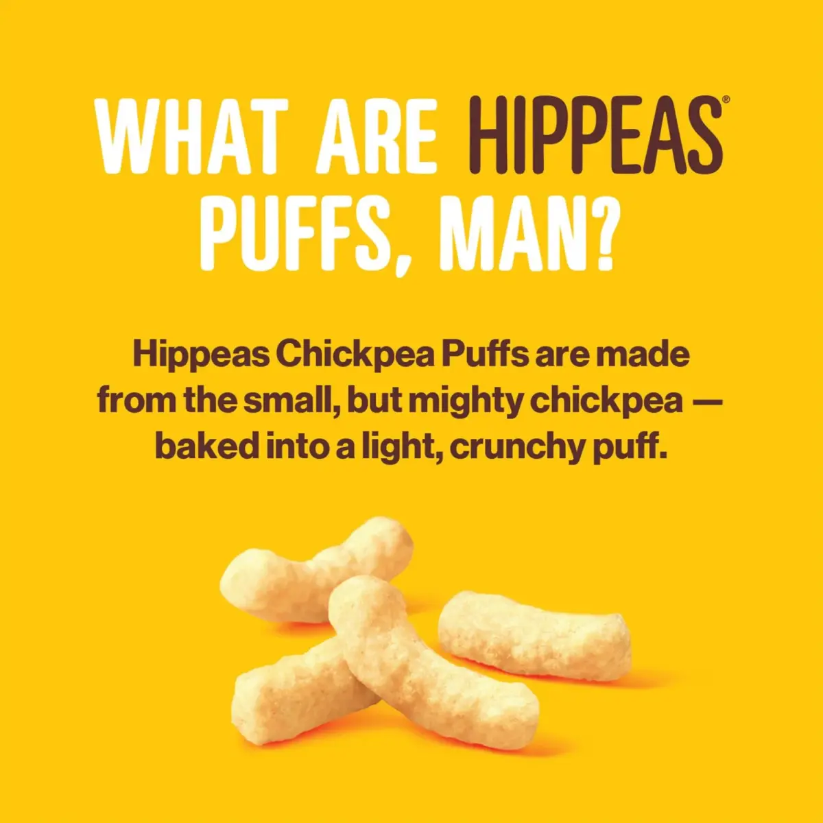 Hippeas Chickpea Puffs Groovy White Cheddar, 0.8 oz., 24 pk. - Image 5