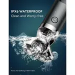 Hoey Electric Shaver Razor for Men, 3 in 1 Men’s Cordless LED Display IPX7 Waterproof Facial Nose Hair Beard Trimmer Grooming Haircut Kit with Wet Dry Rechargeable Use - Image 3
