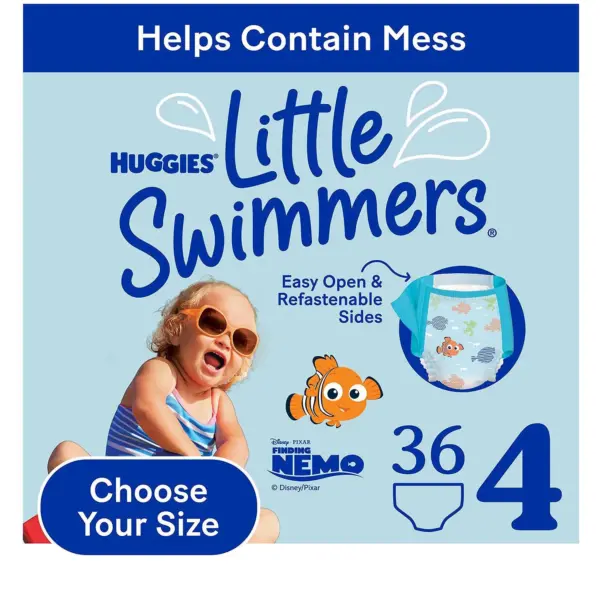 Huggies Little Swimmers Swim Diapers, Sizes 3-6
