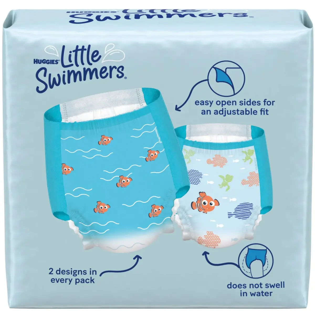 Huggies Little Swimmers Swim Diapers, Sizes 3-6 - Image 7